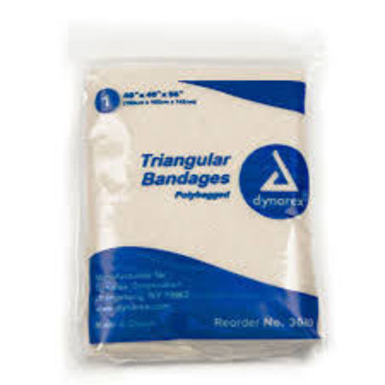 Picture of TRIANGULAR BANDAGE W/SEWN EDGE, 109.22 X 109.22 X 154.94 CM